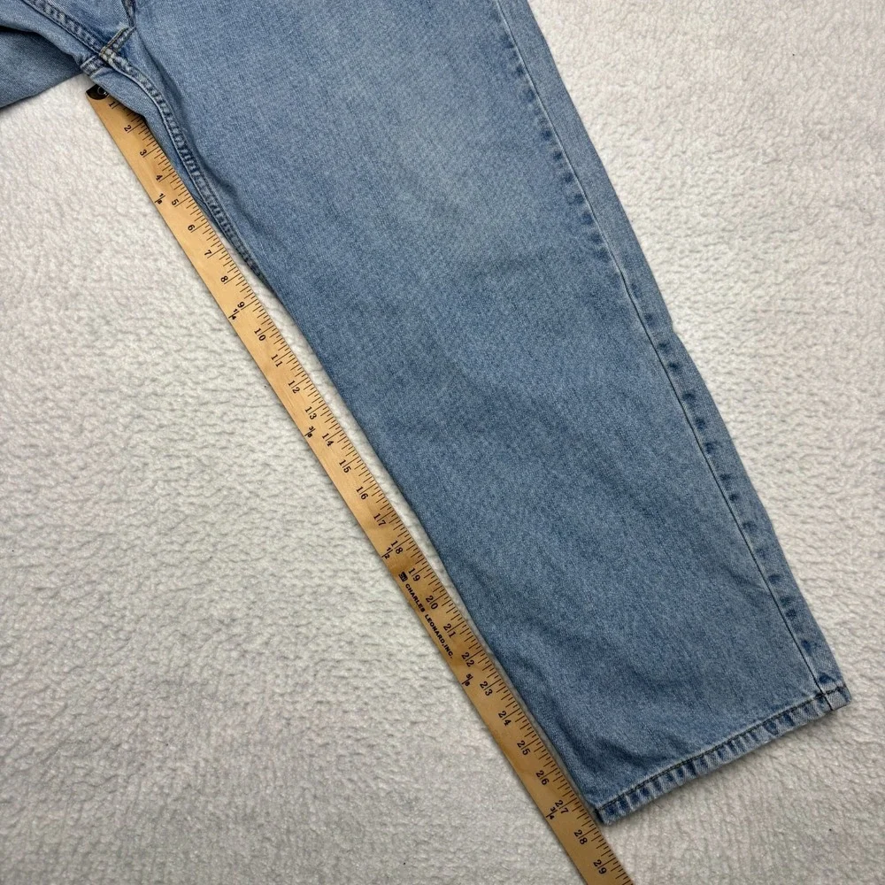 Levi's 550 Relaxed Fit Jeans Straight Blue Denim Pants Men's Size 40x30‎